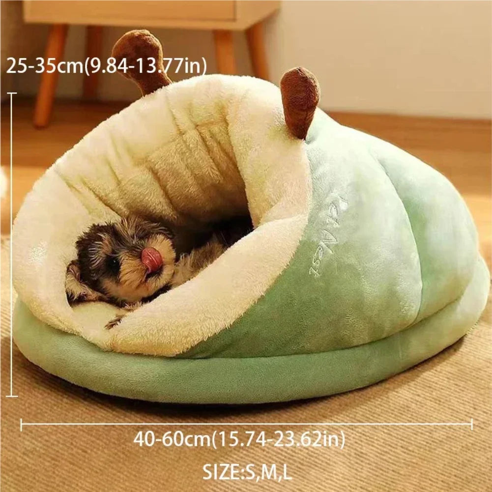 Nid Douillet Cocoon pour Chiens et Chats - Confort Chaud et Apaisant