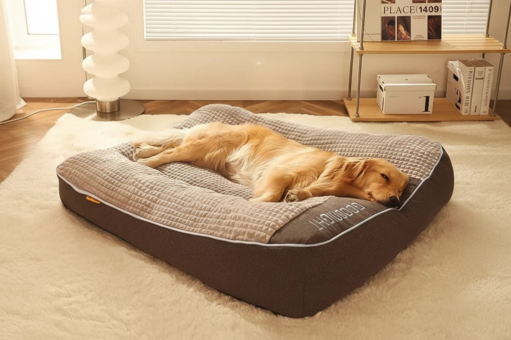 Panier Cocon XXL - Le refuge douillet des grands chiens.