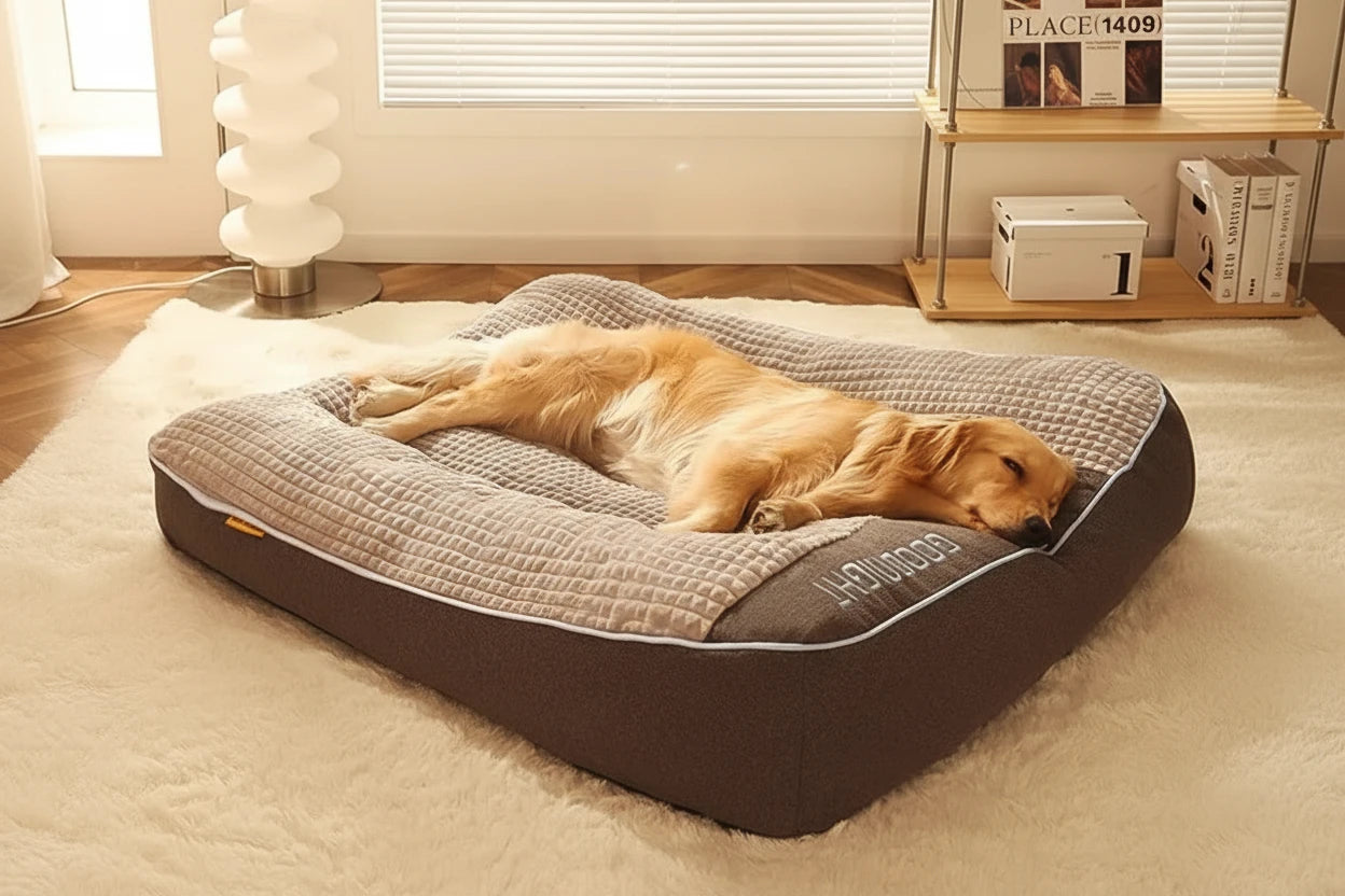 Panier Cocon XXL - Le refuge douillet des grands chiens.